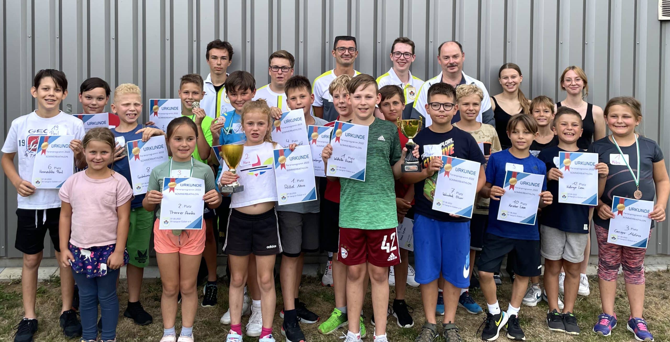 Ferienprogramm Sommerbiathlon
