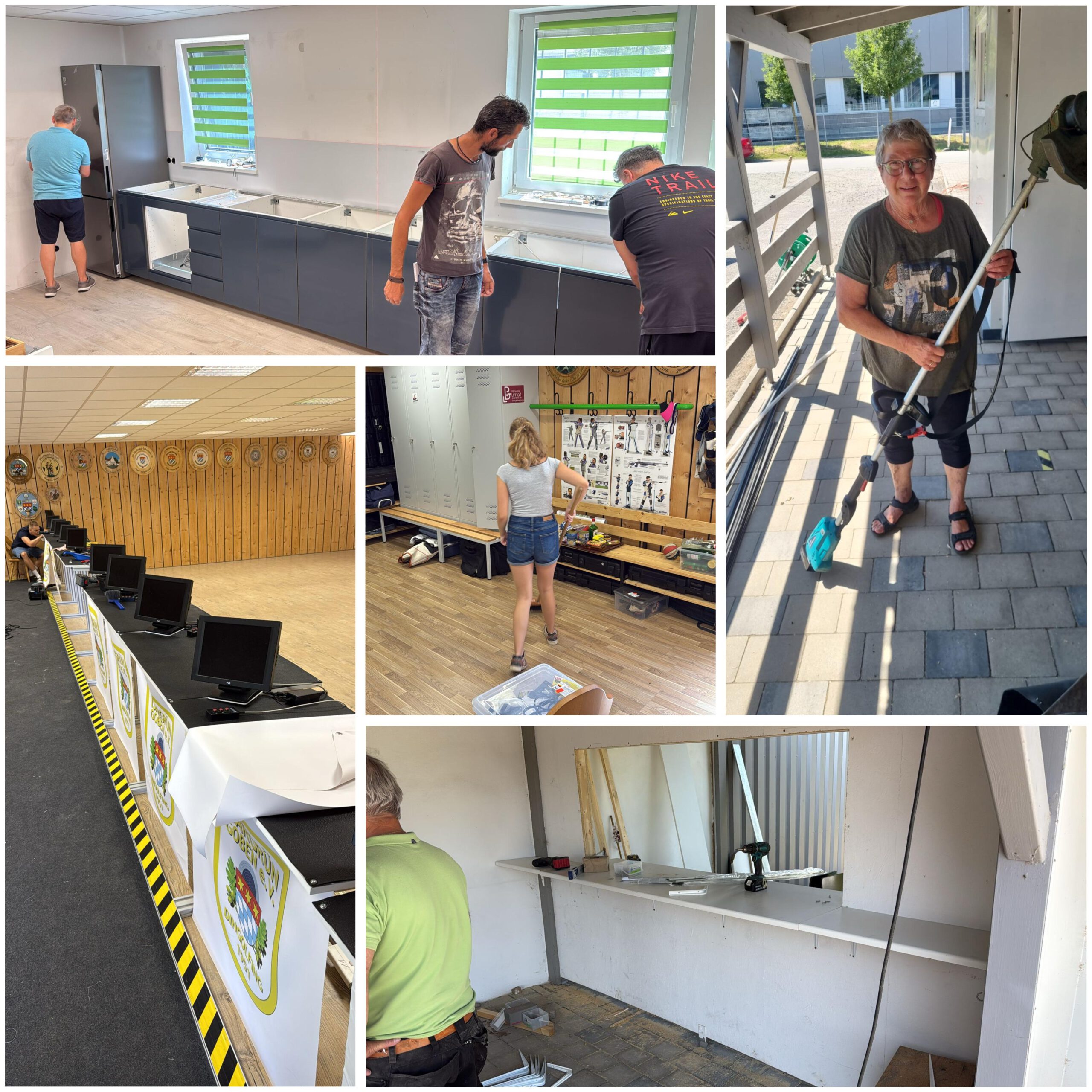 Erfolgreicher Arbeitseinsatz trotz Herausforderungen beim SV Isargrün Goben e. V.