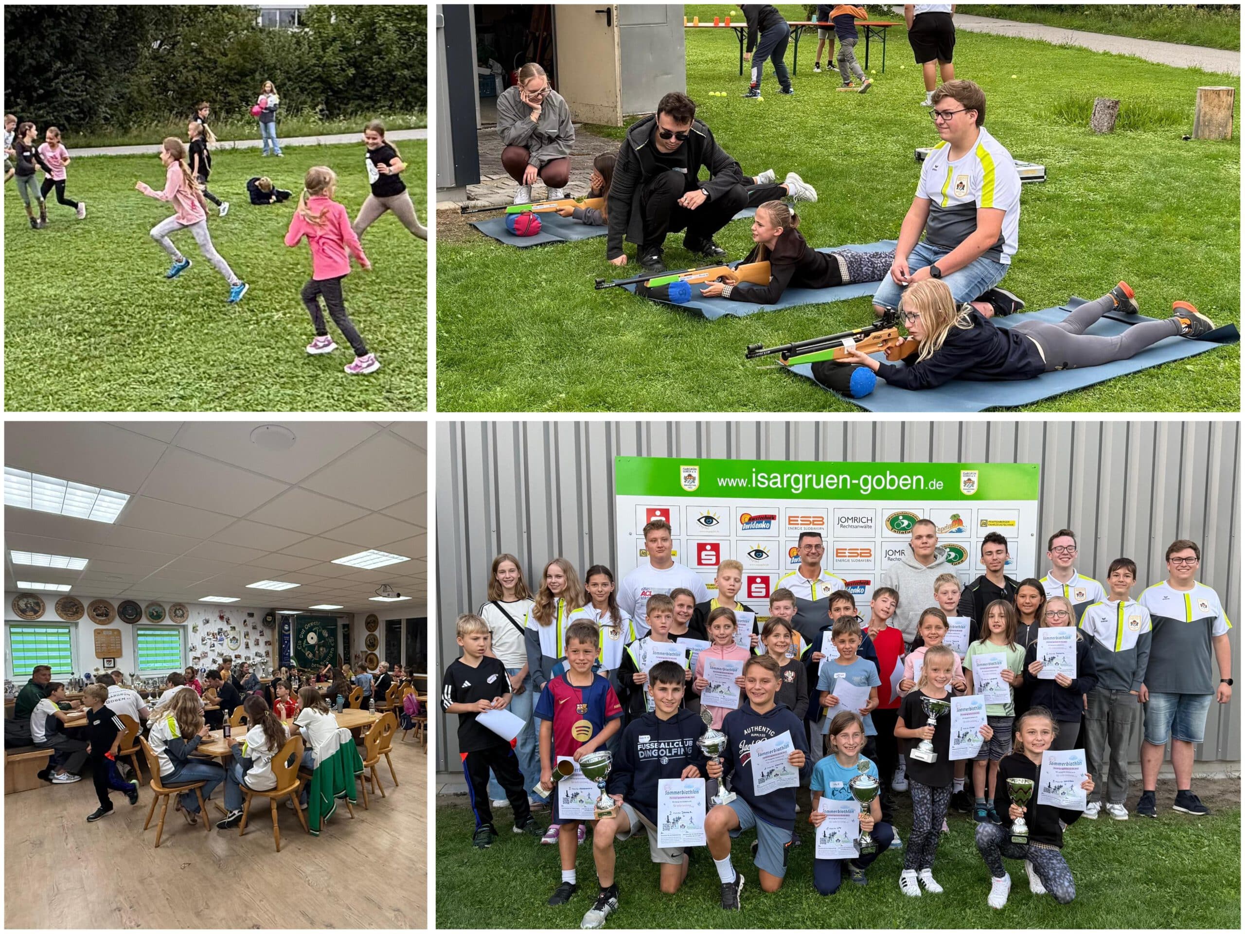 Sommerbiathlon 2025: Spannender Ferienstart beim SV Isargrün Goben e.V.